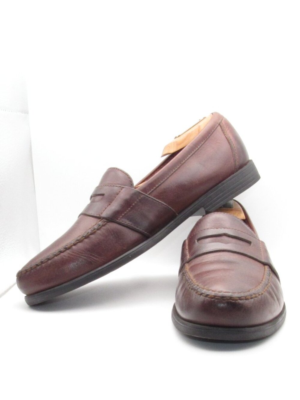 Sperry Brown Men's Penny Loafers Size 10 Very Good Condition 0823633